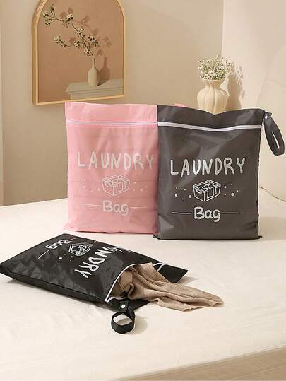 洗衣袋，可水洗，适合旅行、健身、瑜伽、居家使用，时尚“洗衣袋”设计，洗衣房配件，健身包，休闲风格