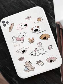 Cute Puppy Sketch Style Shockproof Tablet Case For Galaxy Tab A7 LITE, Pro 11-Inch 2021, 10th Generation - Multicolor - View 1
