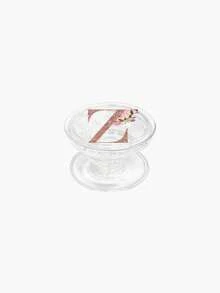 Pink Alphabet Element A-Z Alphabet Rose & Glitter Phone Grip, Transparent Expandable Phone Stand, Personalized Floral Phone Holder For Women & Girls Spring Gift - Multicolor - View 28
