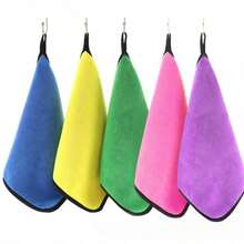 5pcs/Pack Thick Super Microfiber Cleaning Cloths - Multicolor Absorbent Fabric, Double-Layer Cleaning Rags, High Density 600 GSM Material, Effective Cleaning - Suitable For Car Care, Windows, Kitchen Glass And Household Cleaning Microfiber Cloths - Multicolor - View 12