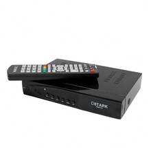 Ostark AS2X CA, Digital Satellite Receiver, 10-Bit, DVB-S2/S2X, SCART Port, RJ45, Dolby, Ethernet, USB Wi-Fi Included, DC 12V, CONAX Card Reader - EU C Type Plug(220-240V) - View 7