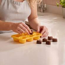 Upgraded Silicone Heart-Shaped Ice Cube Tray With Lid, DIY Frozen Ice Cube Maker - Multicolor - View 8