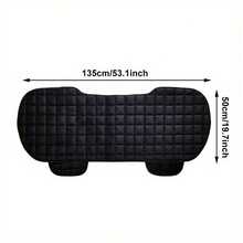 1pc/3pcs Car Seat Covers, Luxury Plush All Season Universal Seat Cushion Covers For Sedan Bottom Seats, Front And Rear Comfortable Protective Covers For SUV, Non-Slip Rubber Bottom With Storage Pockets, Auto Accessories - Car Bottom Seat Cover - View 10