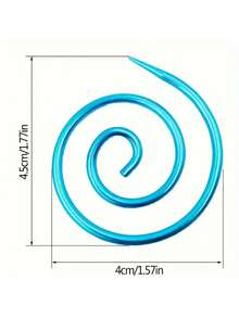 Handmade Spiral Knitting Tool, Round Spiral Needles Household Knitting Needles Sewing Tools, Suitable For Crochet Projects - Multicolor - View 6