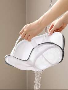 8pcs Thick Mesh Bra Washing Bags, Washing Machine Dedicated Lingerie Protection Bags, Anti-Deformation Mesh Bags - View 9