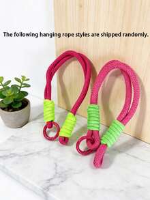 1pc Striped Pink & Green TPU Earphone Strap, Anti-Lost Portable Suitable Compatible With Apple 1/2, Pro, Pro 2 And 4th Gen, Pro 3rd Gen - Rose Red - View 8