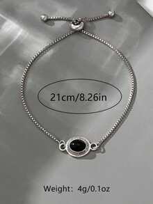 1 件复古西部几何绿松石镶嵌手链，波西米亚时尚珠宝礼品 - 圓形 - 查看 5