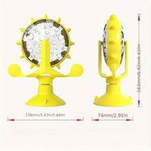 Pet Puzzle Toy Interactive Cat Toy Slow Feeder, For Intelligence Training, Mental Enrichment, Interactive Pet Toy With Bell - Multicolor - View 5