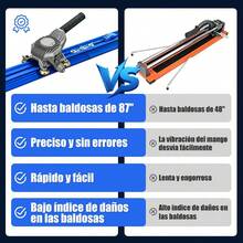 Cortador Manual de Azulejos de 78 Pulgadas/2.2m, Cuchilla de Empuje para Cortar Cerámica, Máquina de Corte de Piedra para Mesa, Cortadora de Pisos Grandes con Alicates - A - Ver 7