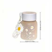 1个小雏菊水杯，可爱卡通水杯 - 防漏防摔，便携旅行杯，材质密封设计，可机洗，完美的生日礼物 - 彩色 - 查看 3