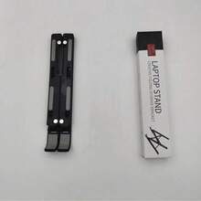 Soporte para portátil, de horquilla única plegable y altura ajustable, almohadilla de refrigeración para escritorio, soporte portátil para tableta, adecuado para todos los portátiles, material ABS con 10 niveles de ajuste, caja de almacenamiento para escritorio, accesorio de espacio de trabajo, diseño plegable, soporte compacto, base de alta calidad, soporte para tableta, estudiantes, trabajadores de oficina - Multicolor - Ver 13