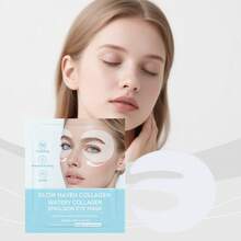 GLOW HAVEN Máscara de ojos con emulsión de colágeno acuosa - Hidratante y bloqueador de humedad - Parches para el contorno de ojos, fórmula suave para piel sensible, rellena el área del ojo, combate los círculos oscuros/hinchazón/líneas finas, tratamiento de ojos antienvejecimiento con colágeno infundido - multicolor - Ver 1