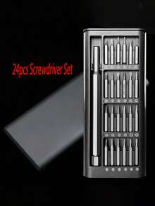 24件套螺丝刀维修工具套装，24合1磁性精密螺丝刀套装 - 螺絲起子套裝 - 查看 2