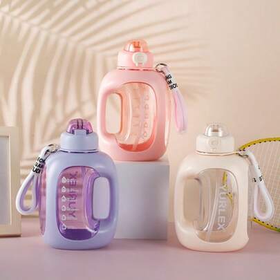 1500ml Large Capacity Sports Water Bottle For Outdoor Fitness, Camping, Hiking, And Running - Stay Hydrated On The Go