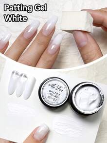 AiFer 1支 8毫升 拍打胶系列 高饱和度 流行半固态彩绘凝胶指甲油 艺术美甲沙龙专用 - 彩色 - 查看 7