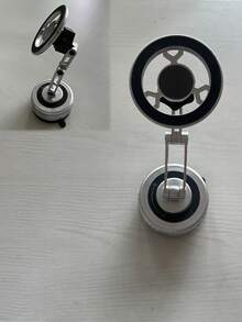 360°可调节折叠磁吸手机支架 - 强力吸盘车载手机支架，适用于仪表盘和挡风玻璃，兼容及所有智能手机，磁吸式车载导航支架 - 折疊磁吸支架 - 查看 14