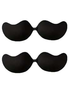 4 Pairs Invisible Bras, Push-Up Bras, Strapless Invisible Bras, Breathable Skin-Friendly Women's Invisible Bras, Reusable Backless Bras, Women's Bras And Bra Accessories - Multicolor - View 23