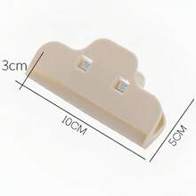 5pcs Food Clips Sealing Clips Milk Powder Bag Snack Clips Kitchen Food Moisture-Proof Plastic Bag Sealing Clips - Multicolor - View 5