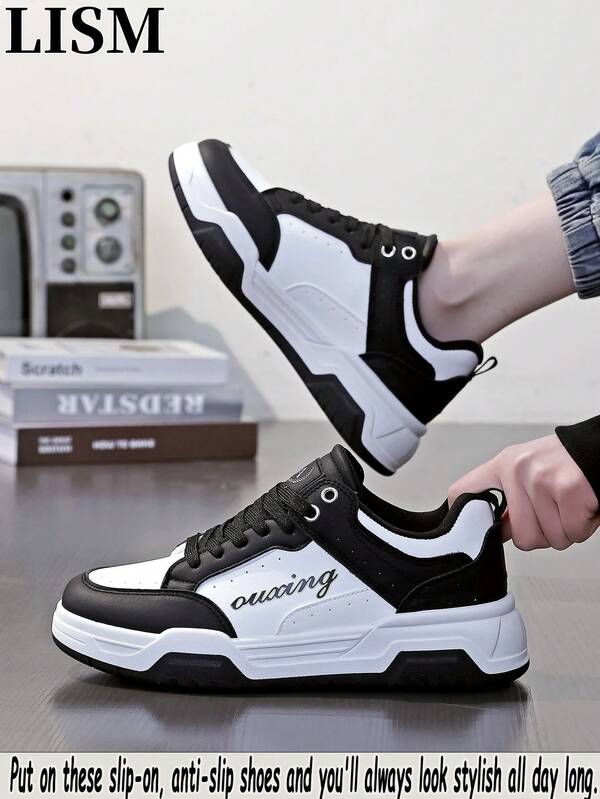 LISM 2026 New Simple White Sneakers For Women | Thick Sole Increase Height, Soft Anti-Slip Sole, Not Tired Feet, Versatile Casual Sneakers For Daily Commute And Sports