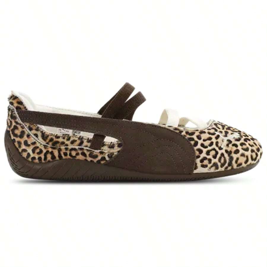 Puma Kids Speedcat Ballet SD Shoes -406135-01 | Modern Street Style, Comfortable All-Day - 豹紋色 - 查看 1