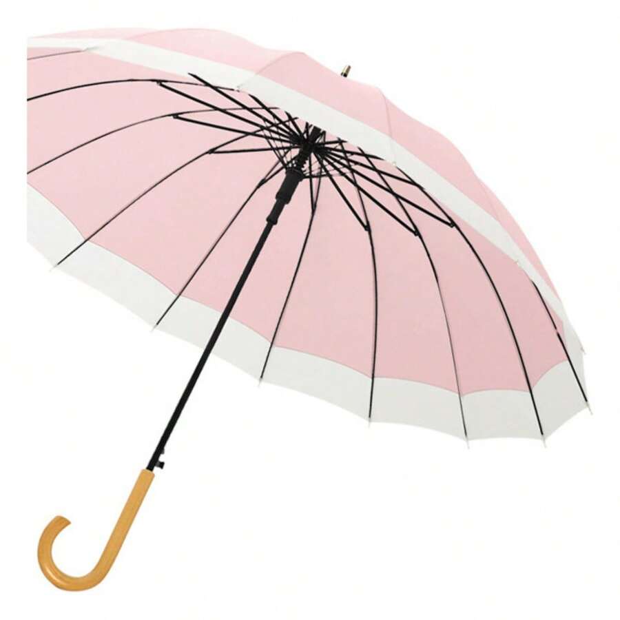 Umbrellas And Rain Hat Umbrellas - Rose - View 1