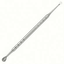 A High-End Silvery Stainless Steel Nail Art Circle Angled Steel Push, A Tool For Wearing And Removing Nails, Double-Ended Circle Hoof Push, Specifically For Nail Technicians In Beauty Salons - Multicolor - View 9