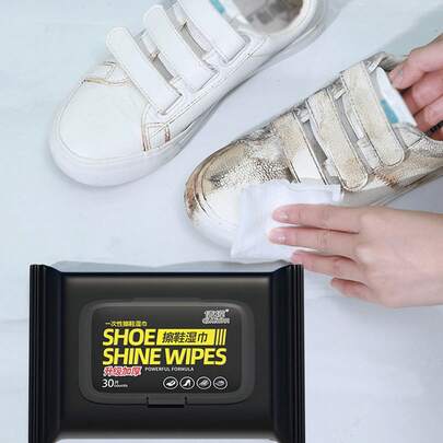 80pcs Shoe Cleaning Wipes – Quick & Waterless Cleaning For Sneakers & White Shoes | Disposable, Convenient & Effective | Perfect For Travel, Camping & Home Use | Household Essentials, Bathroom & Kitchen Accessories | Great As Holiday, Christmas & Birthday Gifts