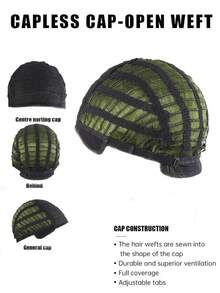 小丑绿色假发，男女皆宜，完美搭配小丑服装。采用耐高温合成纤维制成，是派对、节日和角色扮演的理想之选。 - 綠色 - 查看 6