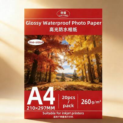 1 حزمة ورق صور 3R 4R 5R A4 للطباعة النفاثة للحبر، مقاوم للماء عالي اللمعان، مناسب لألبوم الصور، إطار الصور، صور السفر، سجلات نمو الطفل، تجميع الصور، بطاقات العطلات، البطاقات البريدية المخصصة، تصوير الزفاف، التصوير الشخصي، أعمال مسابقات التصوير، معارض الفنون، استعادة وإعادة إنتاج الصور القديمة، كتالوجات المنتجات، ملصقات المتجر