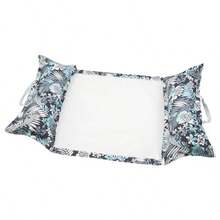 Aqua Original 4-in-1 Monterey Hammock Pool Float and Water Hammock Multi-Purpose Inflatable Pool Floats for Adults Patented Thick Non-Stick PVC Material - Resort Hamaca Antigua Azul - Ver 1