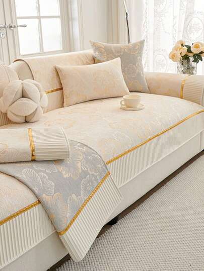 1 vỏ đệm sofa dùng được cả bốn mùa, bảo vệ đệm ngồi sofa theo phong cách tối giản hiện đại, chống bụi và có thể giặt được, mềm mại và thoáng mát, trang trí thân thiện với thú cưng cho phòng ngủ, văn phòng, phòng khách, sofa hình chữ L và sofa 1/2/3/4 chỗ ngồi.