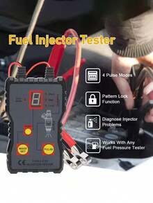 12V Fuel Injector Tester And Cleaner Tool - PVC Material, 4 Pulse Modes With Cable Length Guide, Diagnostic Indicator Light For All Vehicle Models, Fuel Injector Test And Cleaning Kit - Fuel Injector Tester - View 12