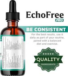 Echo Free Ear Wellness Drops | Liquid Ear Support Supplement | Daily Ear Health Formula | 2 Oz (2 Bottles) - 2 瓶 - 查看 5