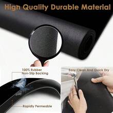 1pc, 2D Rubber Furnace Cover Pad, With Non-Slip And Heat-Resistant Synthetic Surface, Is Suitable For Glass Electric Furnace, With Scratch-Proof Function, And Can Be Used As Oven, Washing Machine And Dryer. - Multicolor - View 12