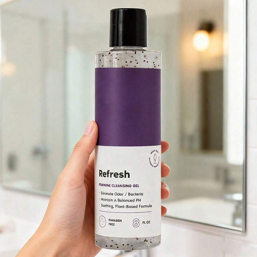 Her Refresh PH Balance Feminine Wash, Natural & Organic Ingredients, Hydrating Body Wash Eliminate Odor-8fl Oz - 彩色 - 查看 1