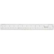 Acrylic Ruler, Easy-To-Read Markings, Scratch-Resistant Design, Raised Beveled Edges, Crafting, Office, Classroom, Back To School Supplies, 12-Inch - 1 - View 1