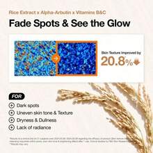Auna Rice Skincare 4-Piece Set, Rice Nourishing Full Set For Dry Skin | A Cleanser, Toner, Skin-Repairing Serum, Moisturizer, Achieve Radiant Skin I Skincare Gifts For Her, Valentine's Day Skincare Presents - Korean Rice Glass Skin 4-Step Routine - 查看 2