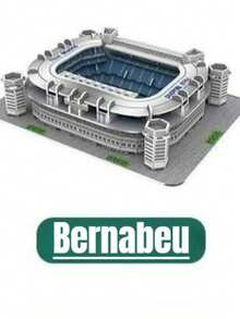 3D纸质足球场场景拼图模型，专为足球迷设计，让他们为自己支持的球队加油助威 - 彩色 - 查看 19