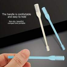 Double-Sided Nose Hair Trimmer 2-Pack, Portable Manual Nose Hair Trimming Set, Suitable For Both Men And Women, 360-Degree Rotating Nose Hair Trimmer - Nose Care Tool - 2pcs - View 12