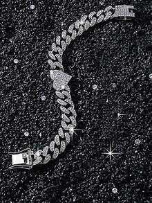1件 时尚多色个性化创新休闲沙滩度假精致心形脚链（以实物为准） - 銀色2 - 查看 2