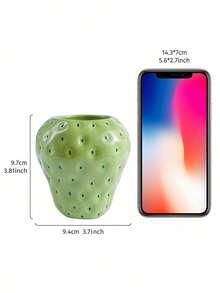 1 Bình hoa hình quả chanh bằng nhựa - Một chiếc bình hoa hình quả chanh mộc mạc, hoàn hảo để trưng bày hoa tươi hoặc hoa khô. Có thể dùng làm vật trang trí trung tâm cho bàn ăn, quà tặng sinh nhật/tốt nghiệp hoặc trang trí nhà cửa. Cũng thích hợp để trên bàn cà phê, kệ sách và bàn trang điểm. - Nhiều kiểu dáng - Xem 9