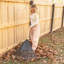 30-Inch Wood And Poly Leaf Rake - Default - View 5