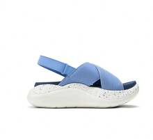 Skechers 女子ON-THESPOTLIGHT運動休閒涼鞋 - 藍色 - 查看 3