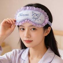 Miniso // Embroidery Eye Mask,Comfortable Portable Eye Protection,Breathable No Eye Pressure,Good Birthday Gift(1 PC) - Multicolor - View 5
