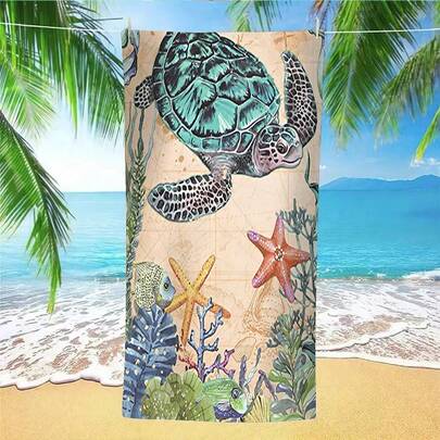 限量版超厚优质沙滩巾系列——柔软舒适，吸水性强。完美适用于旅行、游泳、露营、徒步、度假、浴室、卫生间以及海滩/海边必备用品。