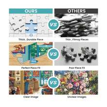 500 Pieces Animal Puzzles For Adults, Indoor Pet Shop Puzzle For Adults, Dog Puzzle 500 Pieces, Gift For Birthday, Home Decor, Fun For Entertainment(20.5 * 15 In)  1000-Piece Vibrant Scenic Art Paper Puzzle For Adults – Relaxing Brain Teaser, Ultimate Stress-Buster, Luxury Holiday Gift Idea - Multicolor - View 3