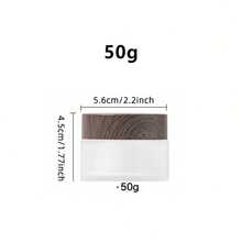 1pc Refillable Glass Lotion Bottle With Sealing Dispenser, Suitable For Eye Cream, Face Mask, Cosmetics And More - Multicolor - View 12