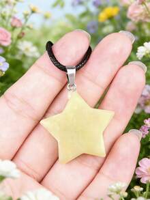 1/2/3/4/5/10/50个随机简约五角星吊坠项链，个性化嘻哈颈链，波西米亚星形项链配饰 - 彩色 - 查看 29