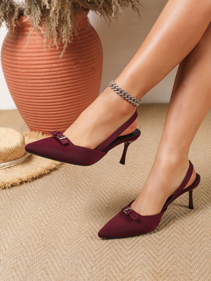 时尚百搭尖头低帮高跟鞋，时尚职业女鞋，优雅女士时尚低帮女鞋