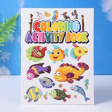 1本大尺寸成人涂色书 - 用彩色铅笔在优质厚纸上尽情挥洒创意 - 非常适合艺术派对和团体活动 - 彩色 - 查看 7